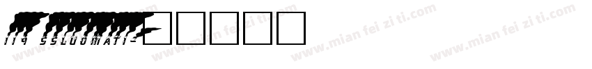 119 SSLuoMaTi字体转换
